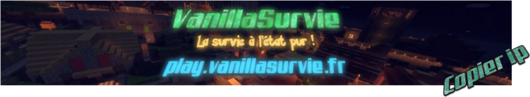 Paysage Minecraft VanillaSurvie